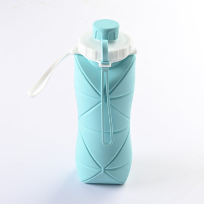 Fold-Away Collapsible Water Bottle